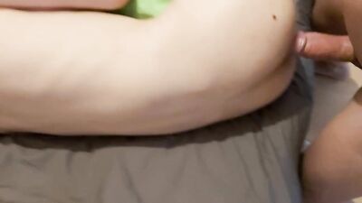 Twink beats daddys morning wood (Moan Include)