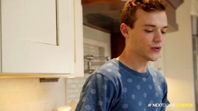 NEXTDOORTWINK Little Stepbrother Caught Watching, Joins In