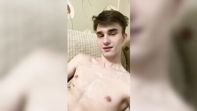 Cumming, posing and chatting with you. I adore my body