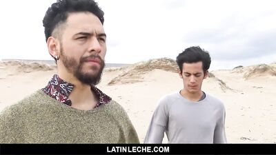LatinLeche - A Hot Latino Stud Gets His Cock Sucked By The Beach