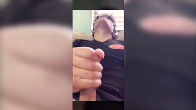 Nice big dick wank and cum boys cam porn