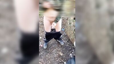 [MC]-[002] Horny Chav shoots his load after taking my dick in woods