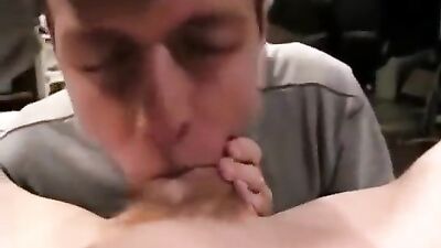 Dnz hot blond sucks & swallows