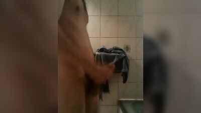 Young twink solo assplay cum