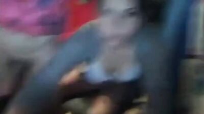 Big sister helps her cute, smooth younger brother, jacks him