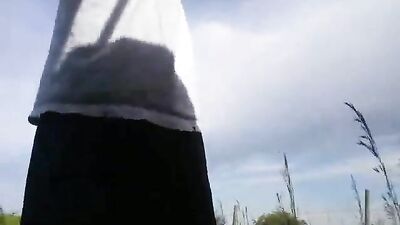 Hot boy on a farm wanks+cums so nice