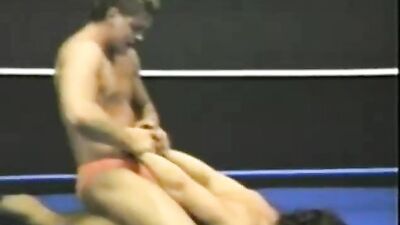 Muscular Lads Wrestling