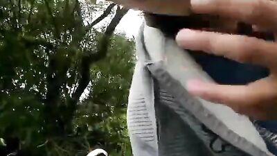 Amateur Twink Sucks His Friend In The Park