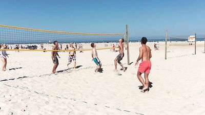 Hot German Teen Boy on the Beach (no sex)