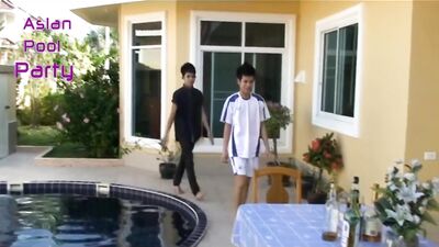 Asian Pool Party