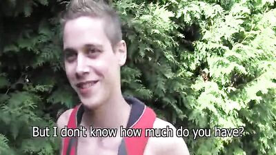 Cute Blonde 'Pay For Gay'