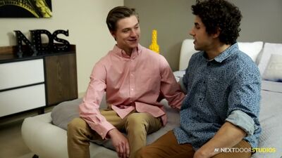 NextDoorBuddies Shy Twinks First Porn with Jimmy Clay