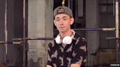 Delicious sub twink tied up for very deep anal play