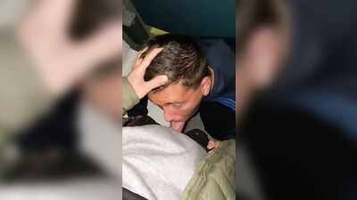 SUCKING DICK IN PUBLIC RESTROOM - ONLYFANS: THEGRANDEE