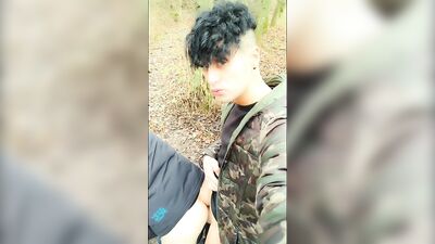 Cumshot in friend´s tight ass after he provoked me with naked butt