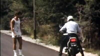 Jogger and Cop Flip Flop