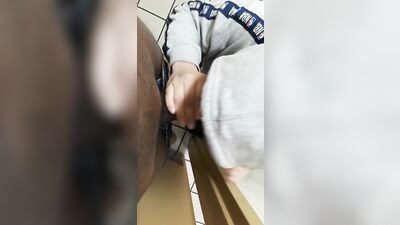 CAUGHT SUCKING BBC AT HIS JOB