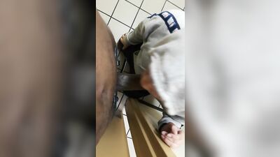 CAUGHT SUCKING BBC AT HIS JOB