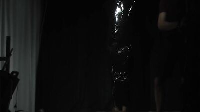 NICKY TIED TO PILLAR AND MUMIFICATED