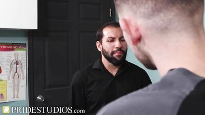 FamilyCreep - Prostate Exam Escalates Quickly To A Good Fuck - Alonzo Dian , Christian Ace