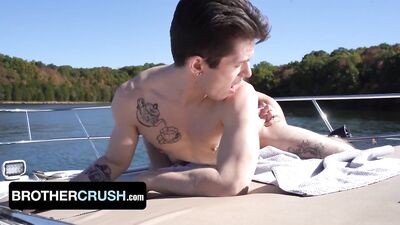 Hunk Step Brother Dalton Riley Bangs His Step Brother's Best Friend Caleb Morphy - BrotherCrush