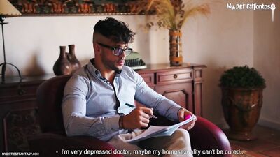 Sexual reconversion therapy with shocking physical displacement