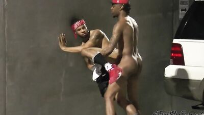 Big Dick Athletic Top Dominates Kash Dinero Tight Boy Booty For a Creampie