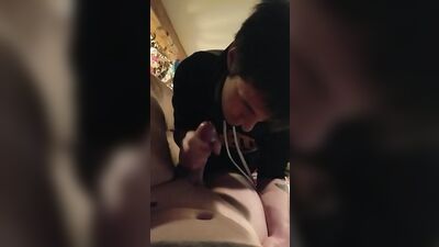 Sucking my bestfriend off after school