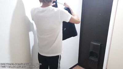 Japanese twink Tomoki edged and fucked with sex toys