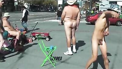 Nude dance in San Francisco