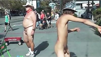 Nude dance in San Francisco
