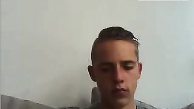 Netherlands,Cute Boy,Big Cock,Tight Smooth Bubble Ass On Cam