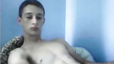 Serbian Cute Footballer Puts Different Things In His Asshole