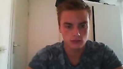 Netherlands,Cute Boy With Round Bubble Ass & Big Cock On Cam