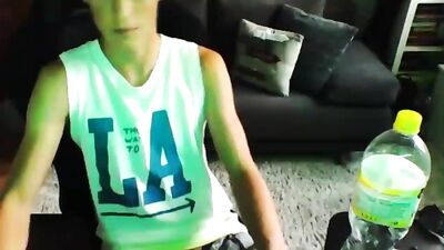 Beautiful and attractive young blond masturbates Part 2