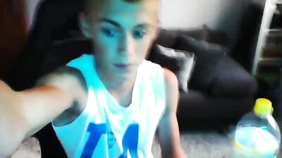 Beautiful and attractive young blond masturbates Part 2