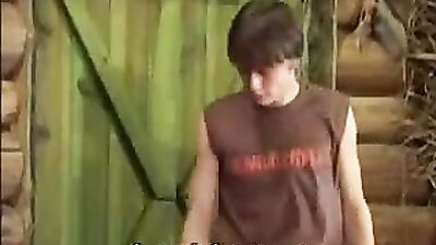 Boy getting it