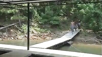 Threesome on the river