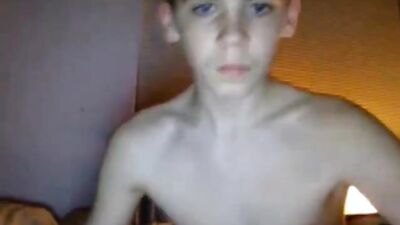 Cutie shows his cock and ass