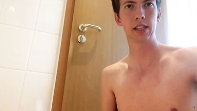 Cum in your face little puppy boy and lick yourself