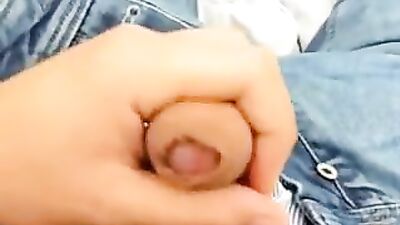 Twink Jerks Off His Small Cock