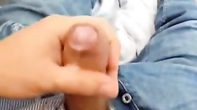 Twink Jerks Off His Small Cock