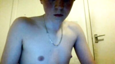 Cutie jerks off for teamspeak teaser video