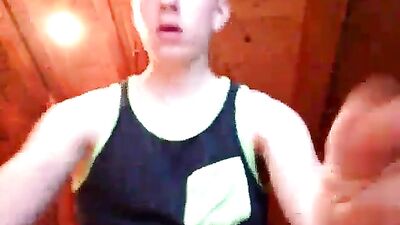 Him pulling on something a couple weeks later