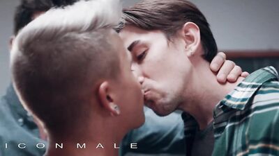 Icon Male - Jack Hunter Joins His Bf Andy Taylor & Chris Damned For A Wild Threesome In Class