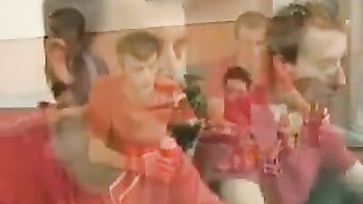 Waiter takes them all