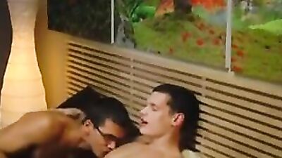 Twink with Glasses Makes Love BB