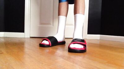 Boy wants his feet to be worshiped!