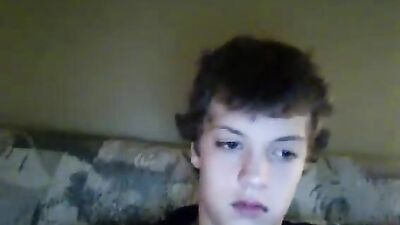 Sweet teen boy