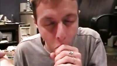 Feeding on Daddy's Cock